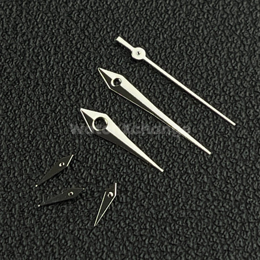 Silver 6 Hand Watch Hands Set for PE50 PE90 PE60 PE70 PE80 Movement