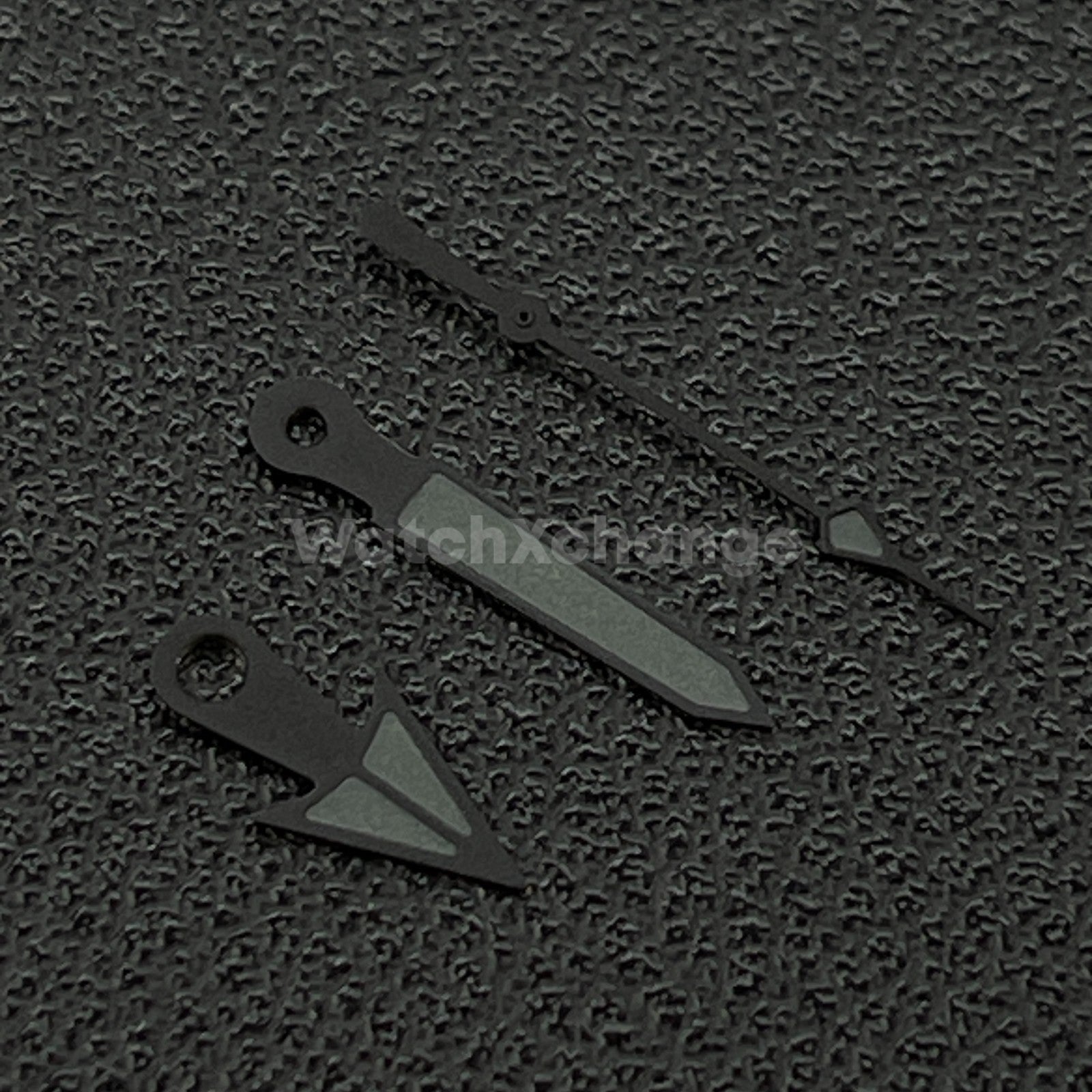Black & Grey Triangle Arrow Watch Hands For Seiko NH34 NH35 NH36 4R 7S 7002