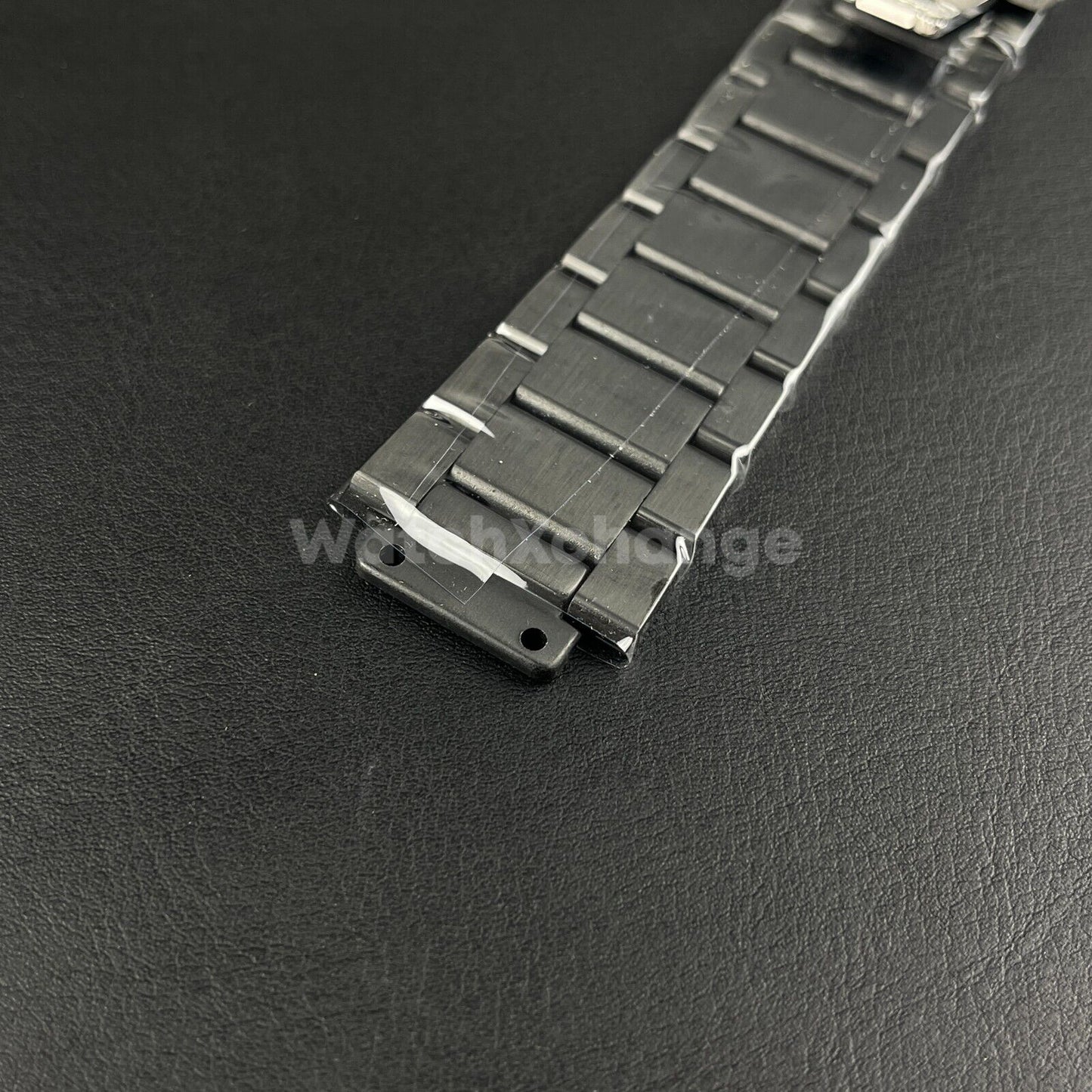 27*19mm Black Stainless Steel Watch Band Strap For HUBLOT BIG BANG Bracelet