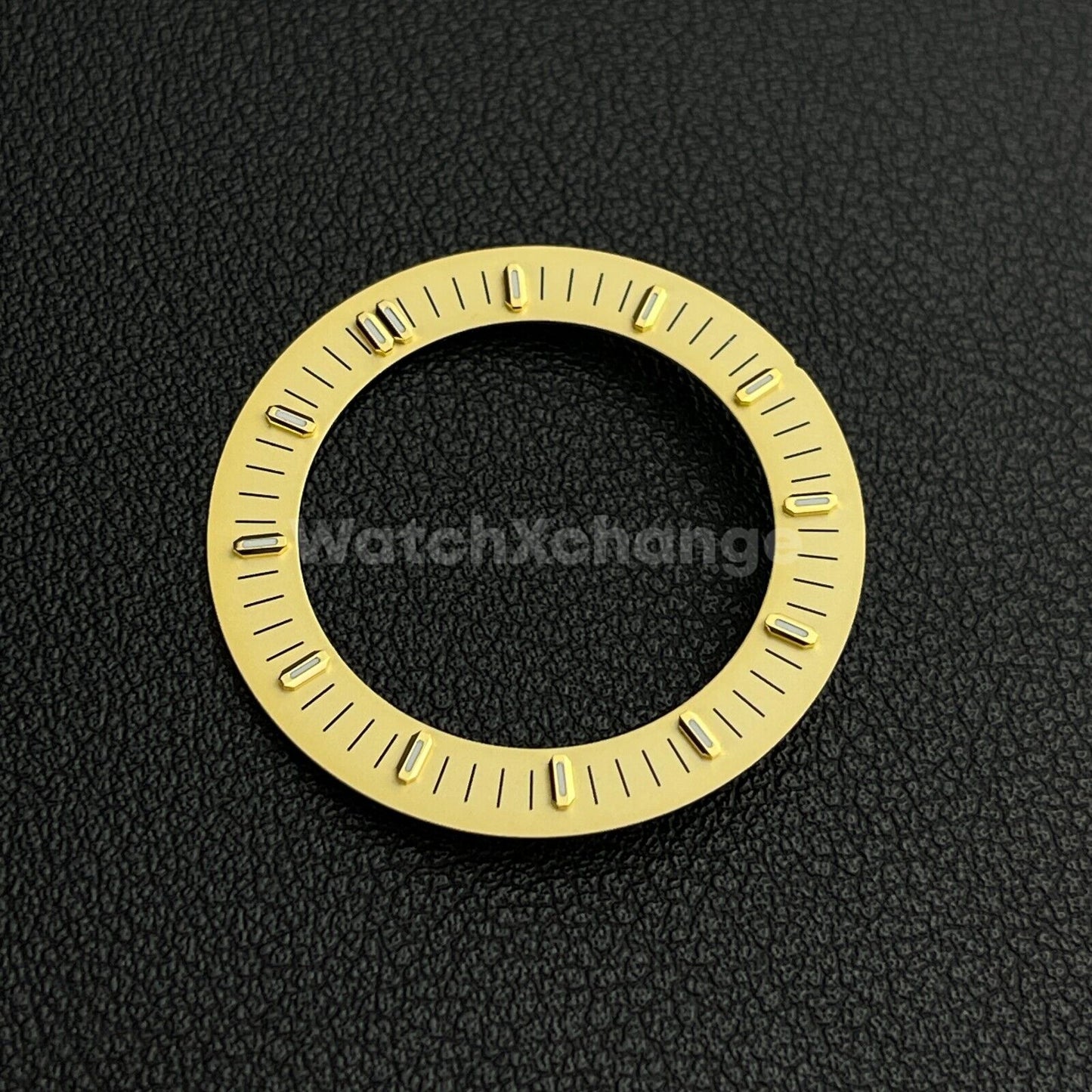 Gold 31mm Skeleton Dial Face Fit For NH35 NH36 NH70 Movement Watch Part