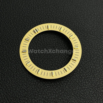 Gold 31mm Skeleton Dial Face Fit For NH35 NH36 NH70 Movement Watch Part