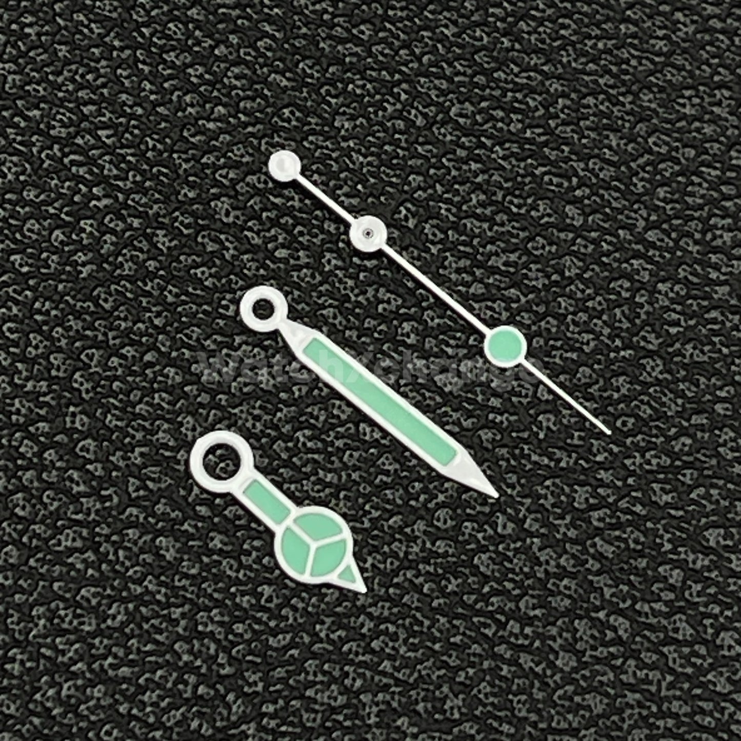 White & Green Watch Hands For SEIKO NH34 NH35 NH36 NH38 NH39 NH70 Movements
