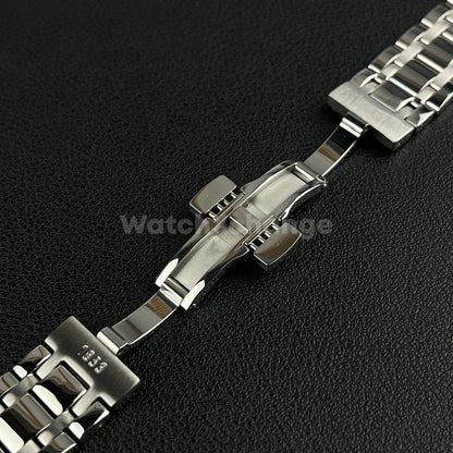 Silver Stainless Steel Watch Strap for Tissot 1853 Couturier T035 18mm - 24mm