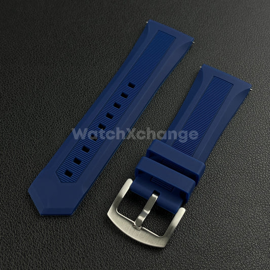 Blue Silicone Watch Strap For TAG HEUER F1 Rubber 18 20mm 22mm 24mm Wrist Band