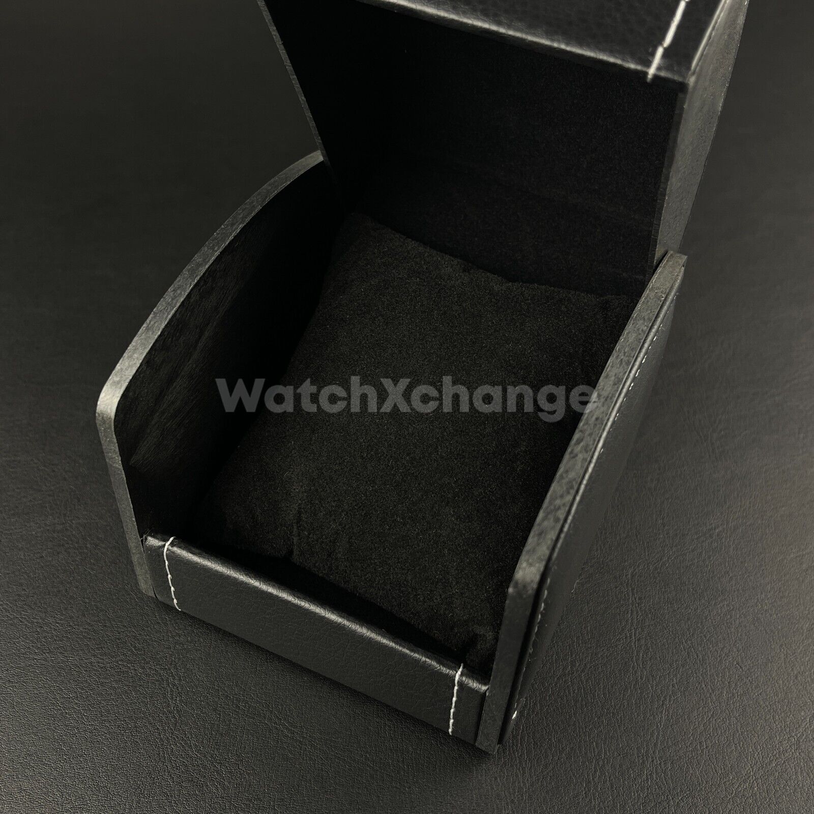 Single Watch Box Travel Case Storage Display Jewellery Black PU Leather Gift Box