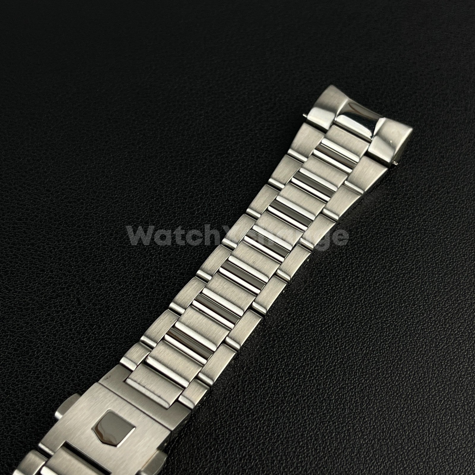 24mm Stainless Steel fit TAG Heuer Carrera Silver Watch Strap Band Bracelet