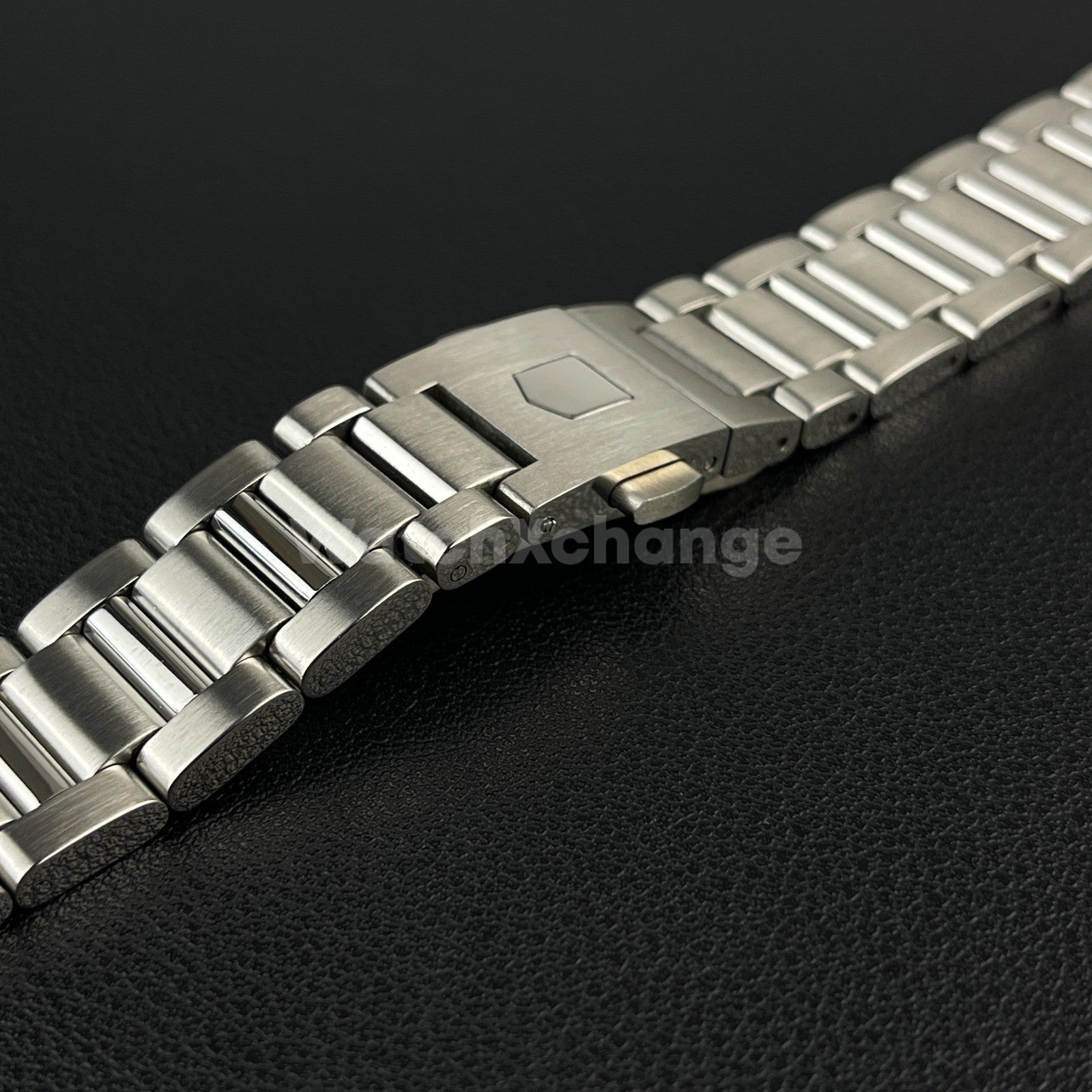 24mm Stainless Steel fit TAG Heuer Carrera Silver Watch Strap Band Bracelet