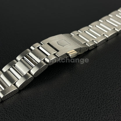 24mm Stainless Steel fit TAG Heuer Carrera Silver Watch Strap Band Bracelet