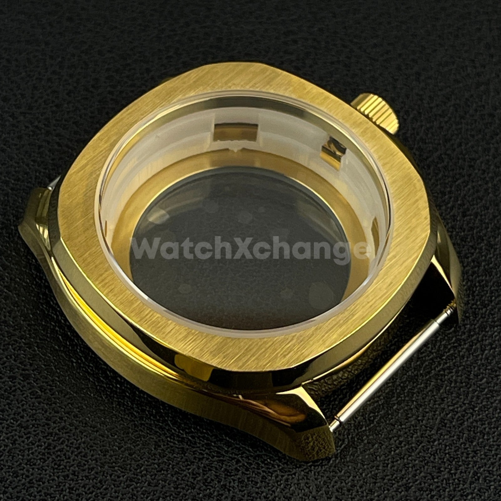 40mm Gold Stainless Steel Watch Case For Japanese NH35 NH36 NH38