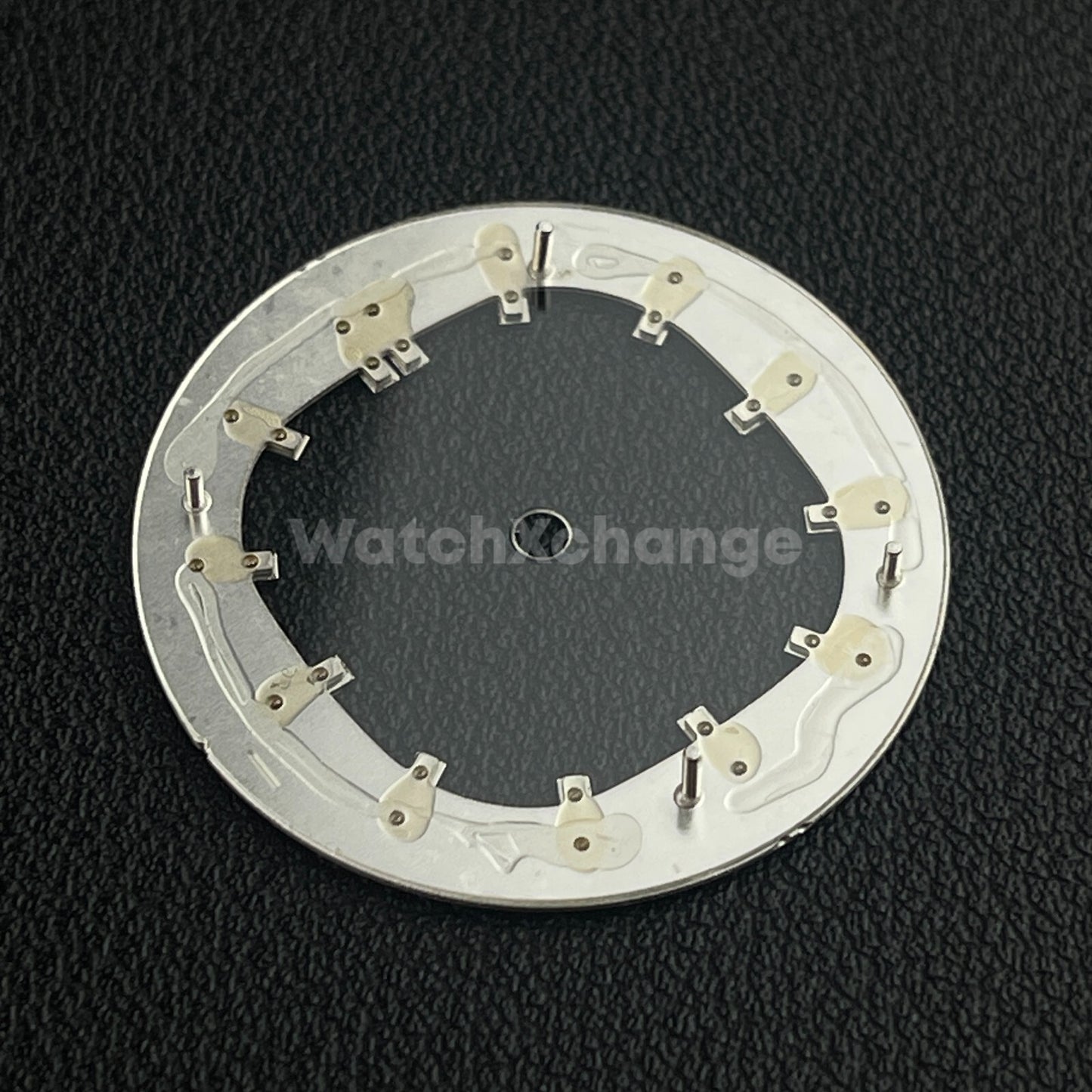Light Blue 30.4mm Hollow Dial Face Fit For NH70 Movement Watch Part