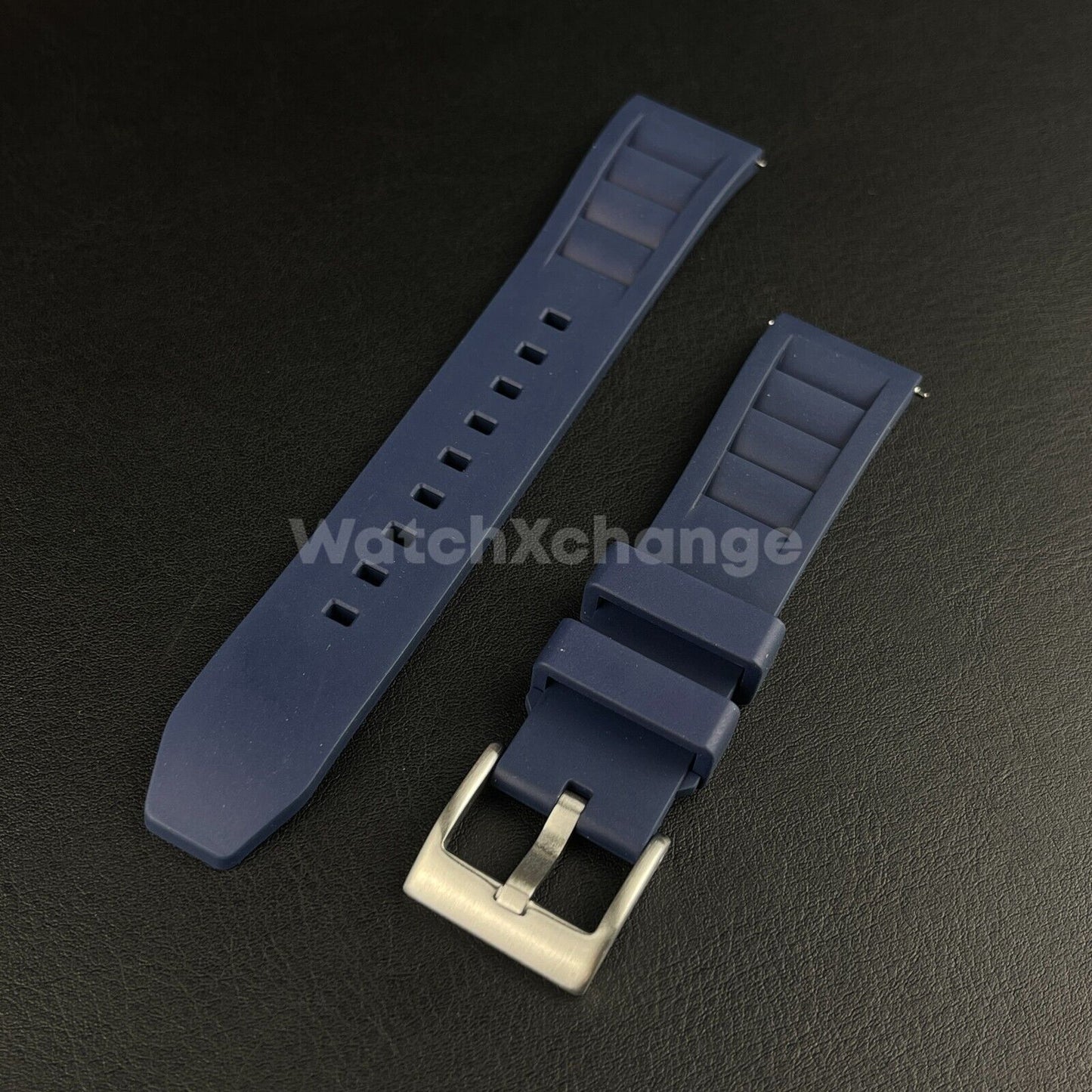 Premium FKM Rubber Watch Strap Band 20mm Quick Release Pin Various Colours