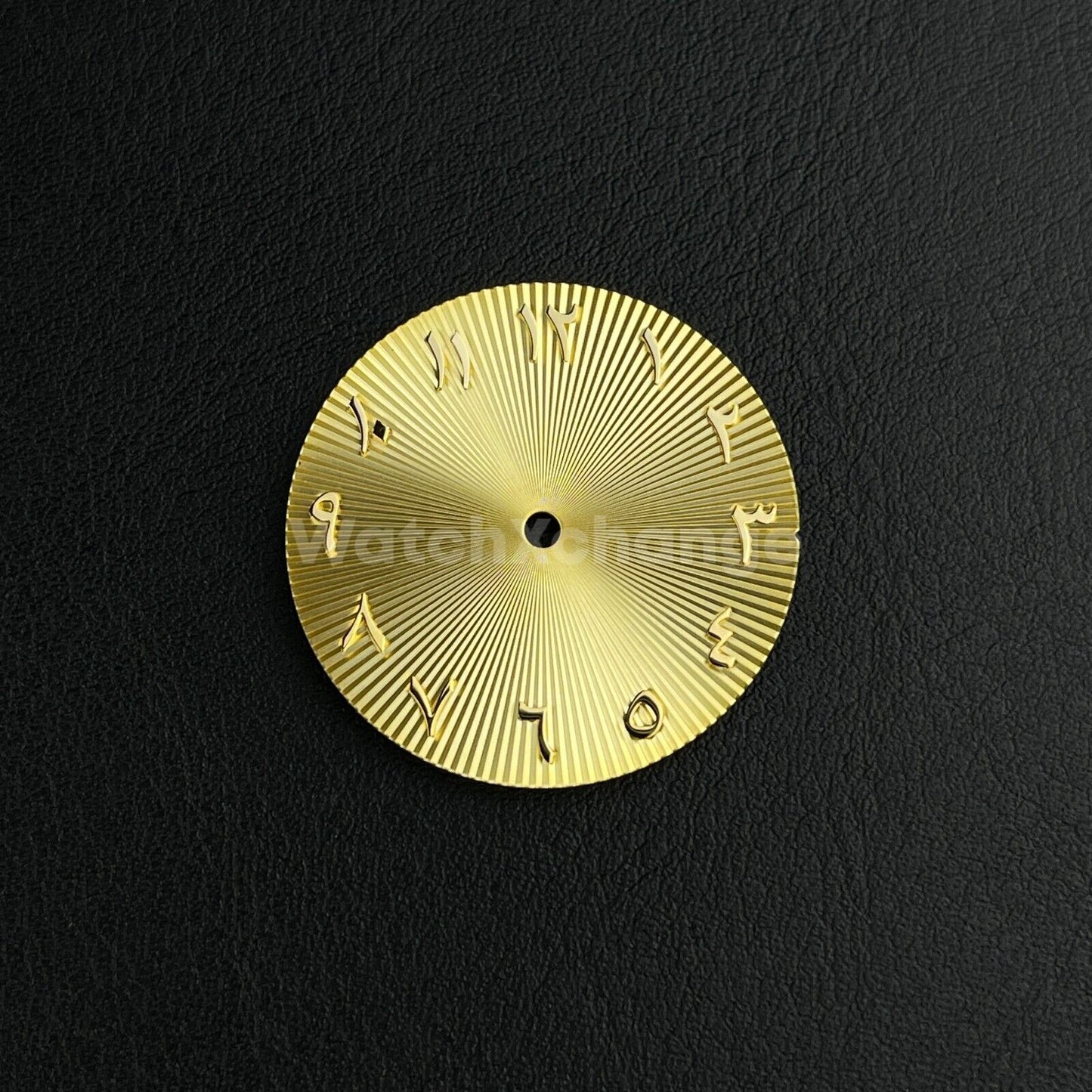 28.5mm Gold Arabic Watch Dial NH35 NH36 Movement Professional