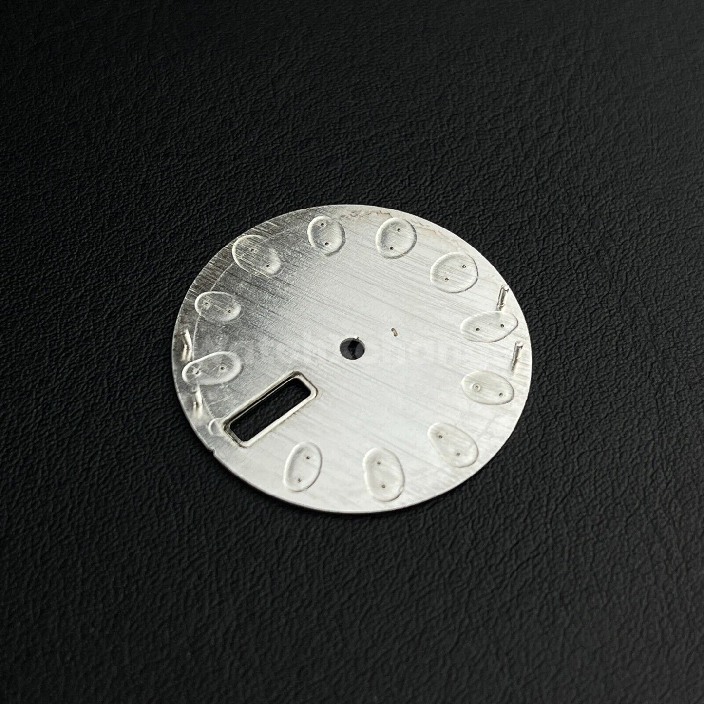 28.5mm Silver Watch Dial for SEIKO NH36A 4R36 Watch Movement Parts