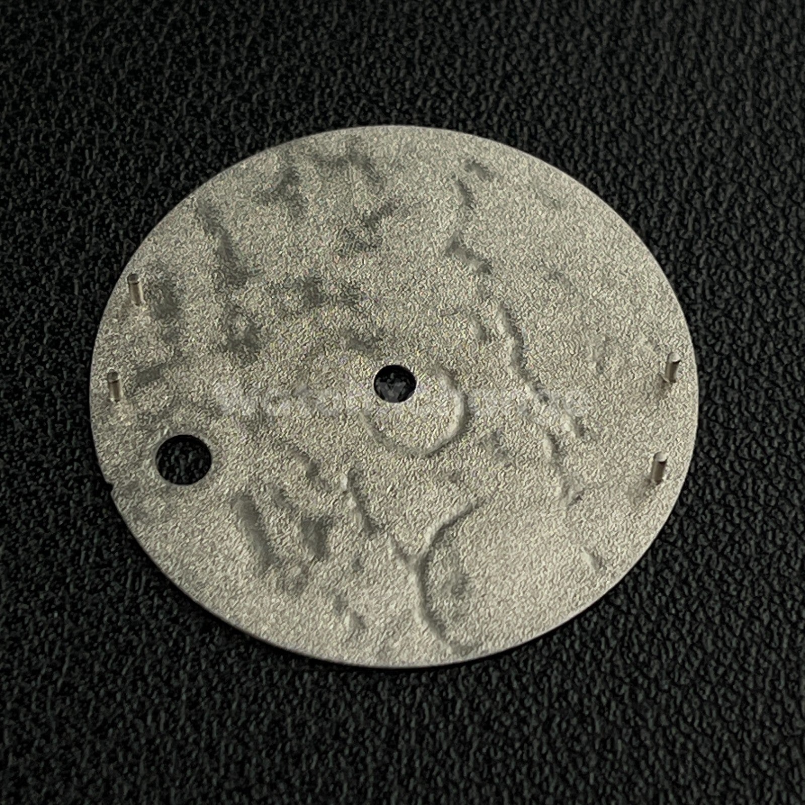 28.5mm Grey Moon Texture Watch Dial for SEIKO NH35 NH36 Movement