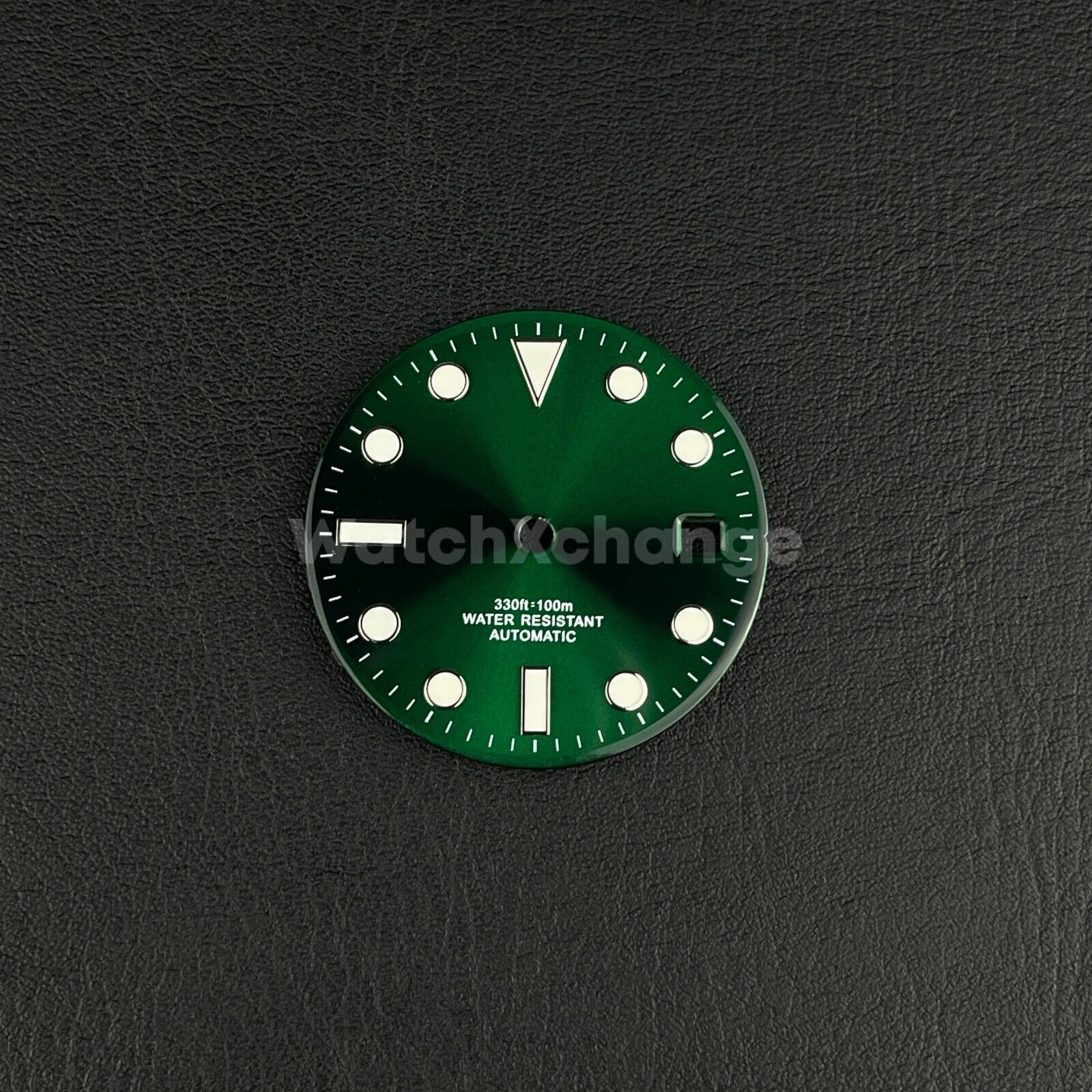 28.5mm Green Watch Dial for SEIKO NH35 NH36A 4R36 Watch Movement Parts