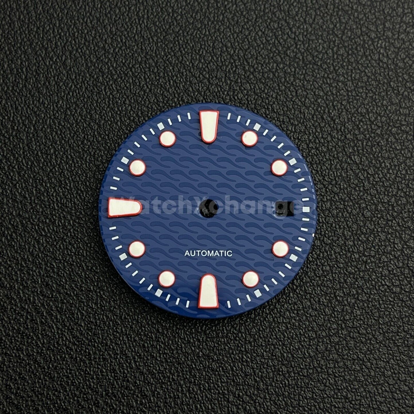 29mm Blue Wave Wavy Texture Watch Dial for 2813 8215 8200 821A Movements