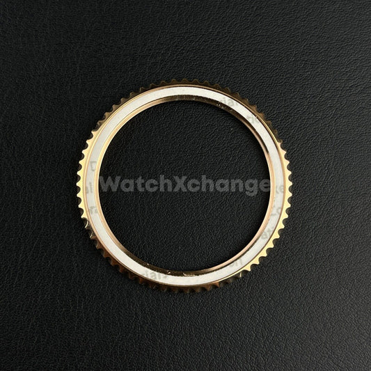 40.8mm x 32.6mm Rose Gold Diver Watch Bezel Base – Submariner Polished for 40mm