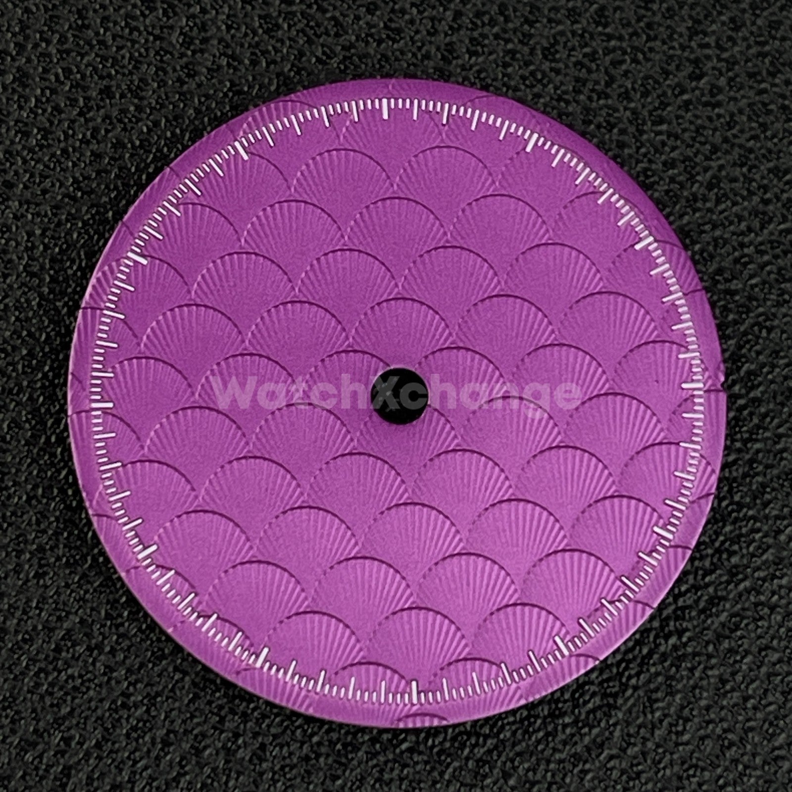 28.5mm Purple Shell Texture Watch Dial Face for SEIKO NH35 NH36 Movements