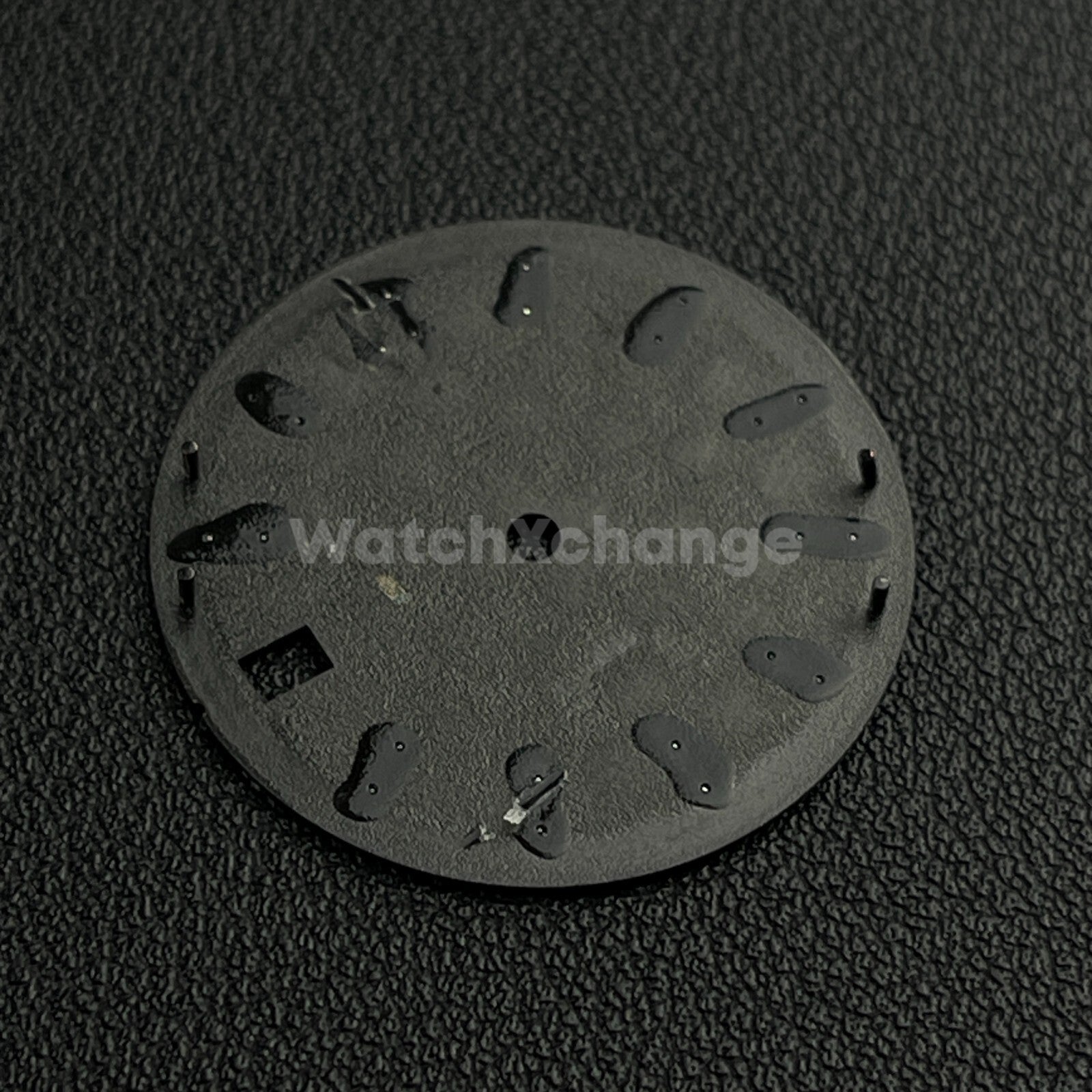 28.5mm White Grid Dots Pattern Texture Watch Dial for SEIKO NH35 NH36 Movement