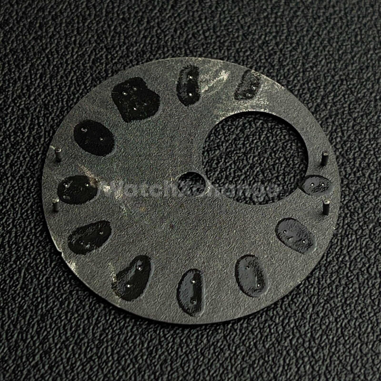 28.5mm White Watch Dial Face Green Luminous For Seiko NH38 Movement