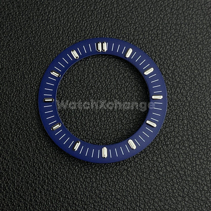 Blue 31mm Skeleton Dial Face Fit For NH35 NH36 NH70 Movement Watch Part