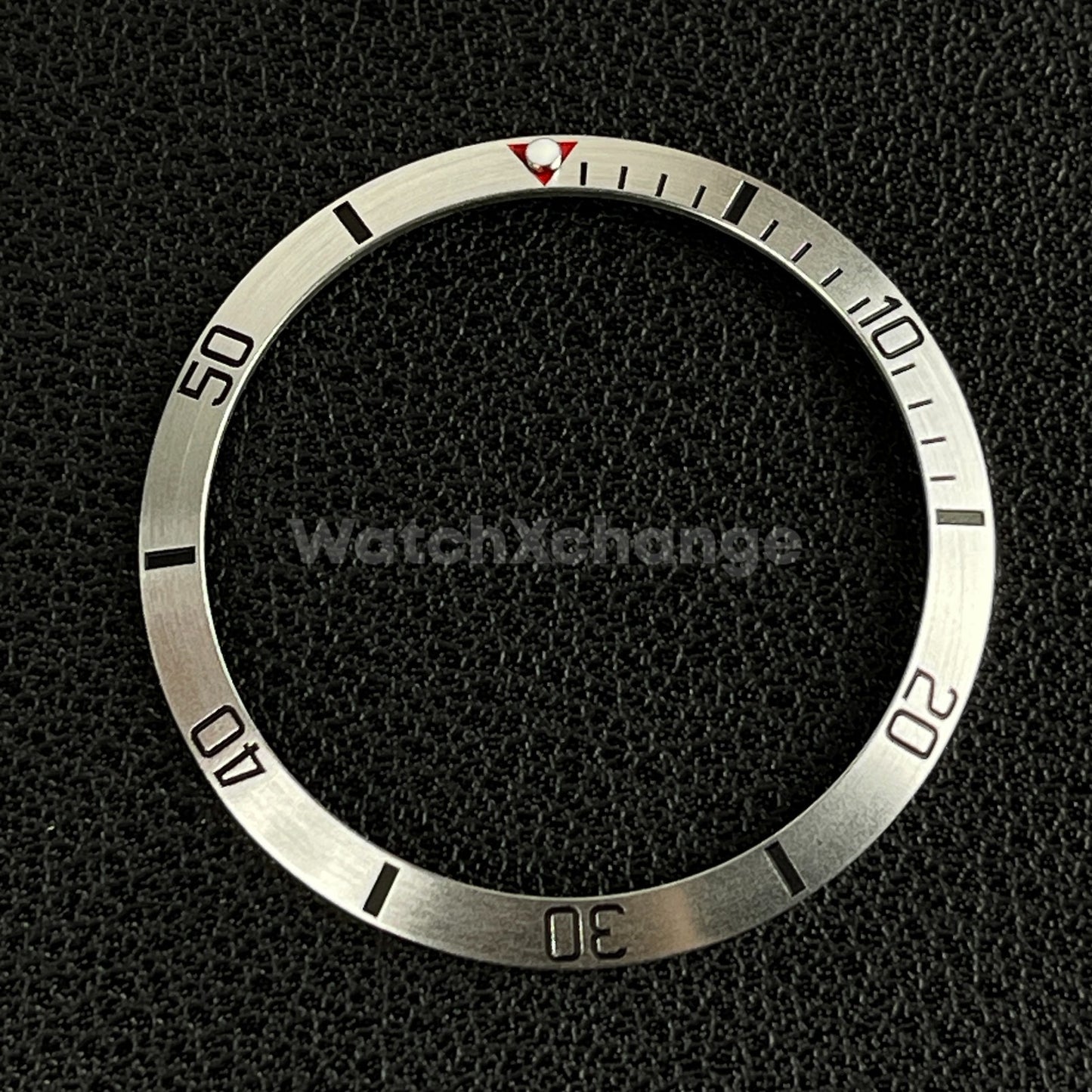34mm Silver Aluminium SUB Bezel Insert For Seiko Rolex Tudor Divers Watch