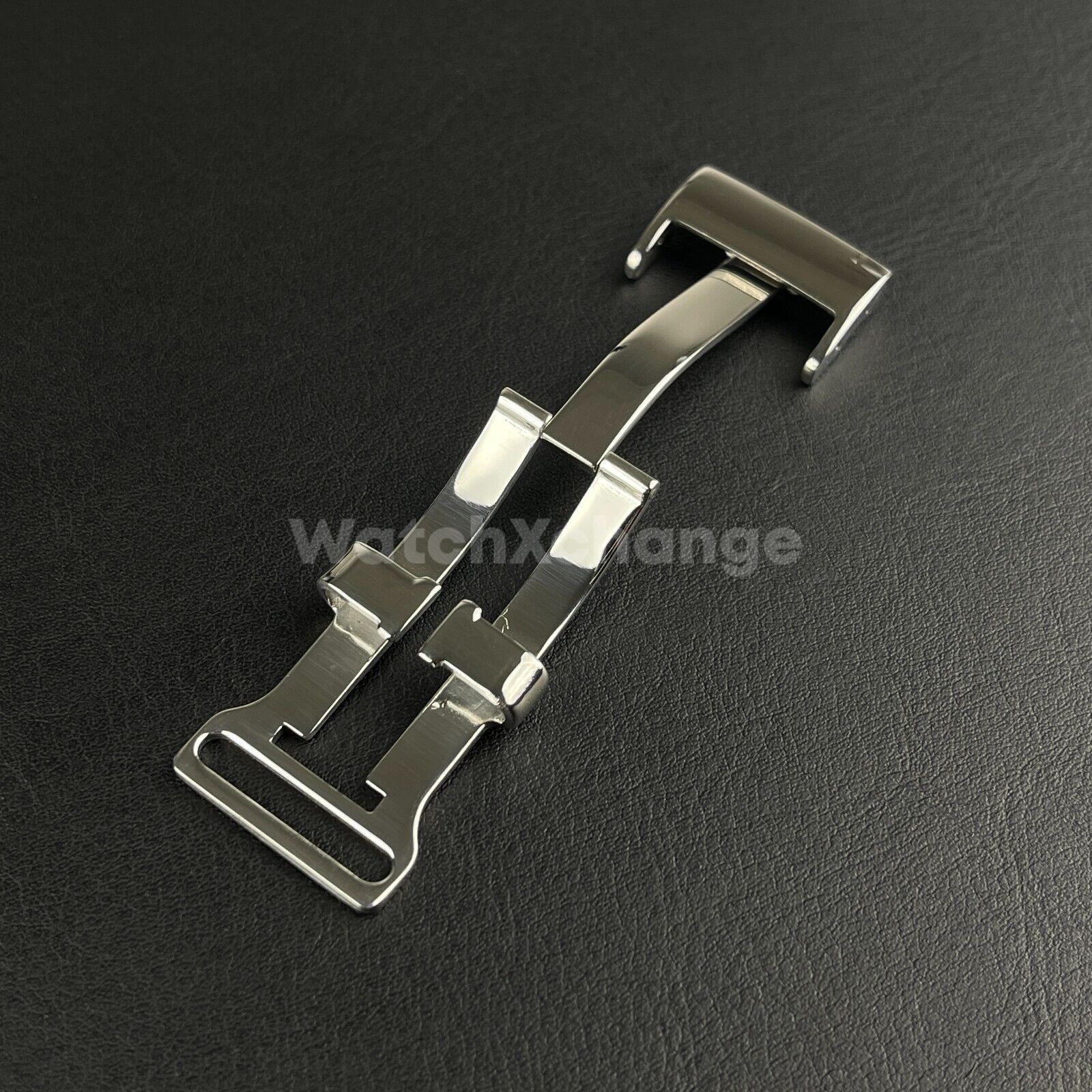 20mm Stainless Steel Silver Clasp For Breitling Watch  Folding Buckle