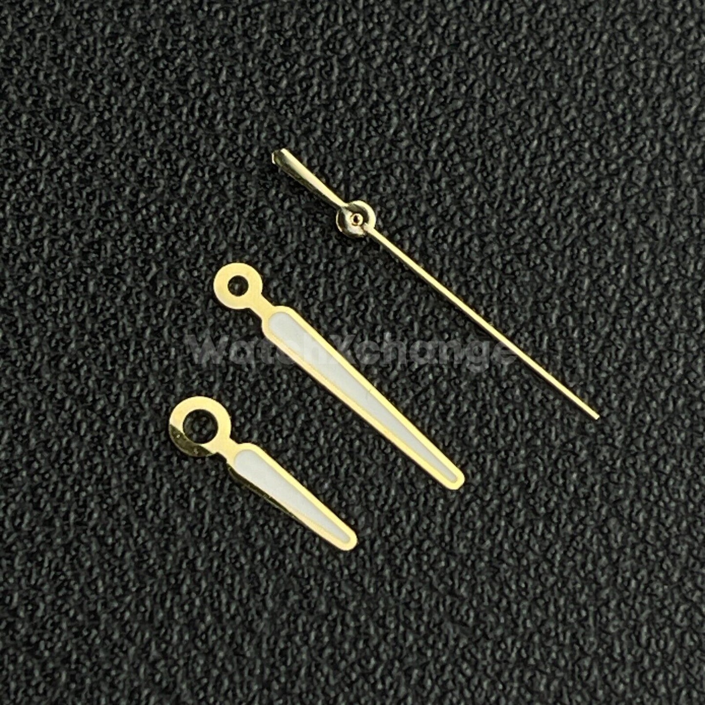 Gold & White Watch Hands For SEIKO NH35A/36/4R/7S Movements Luminous