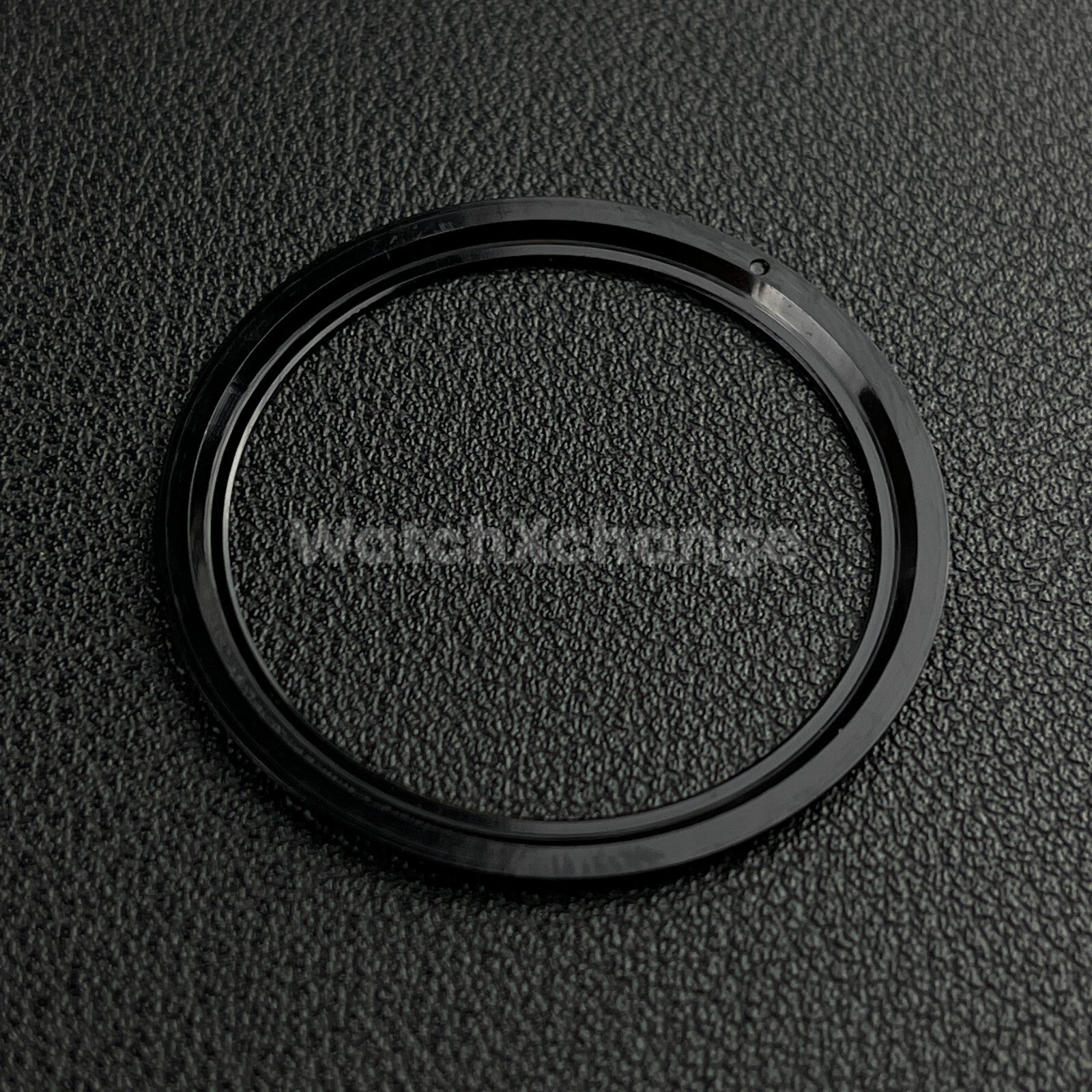 Black & Silver 37.5mm Aluminium Watch Bezel Insert for Rolex 16610 Seiko