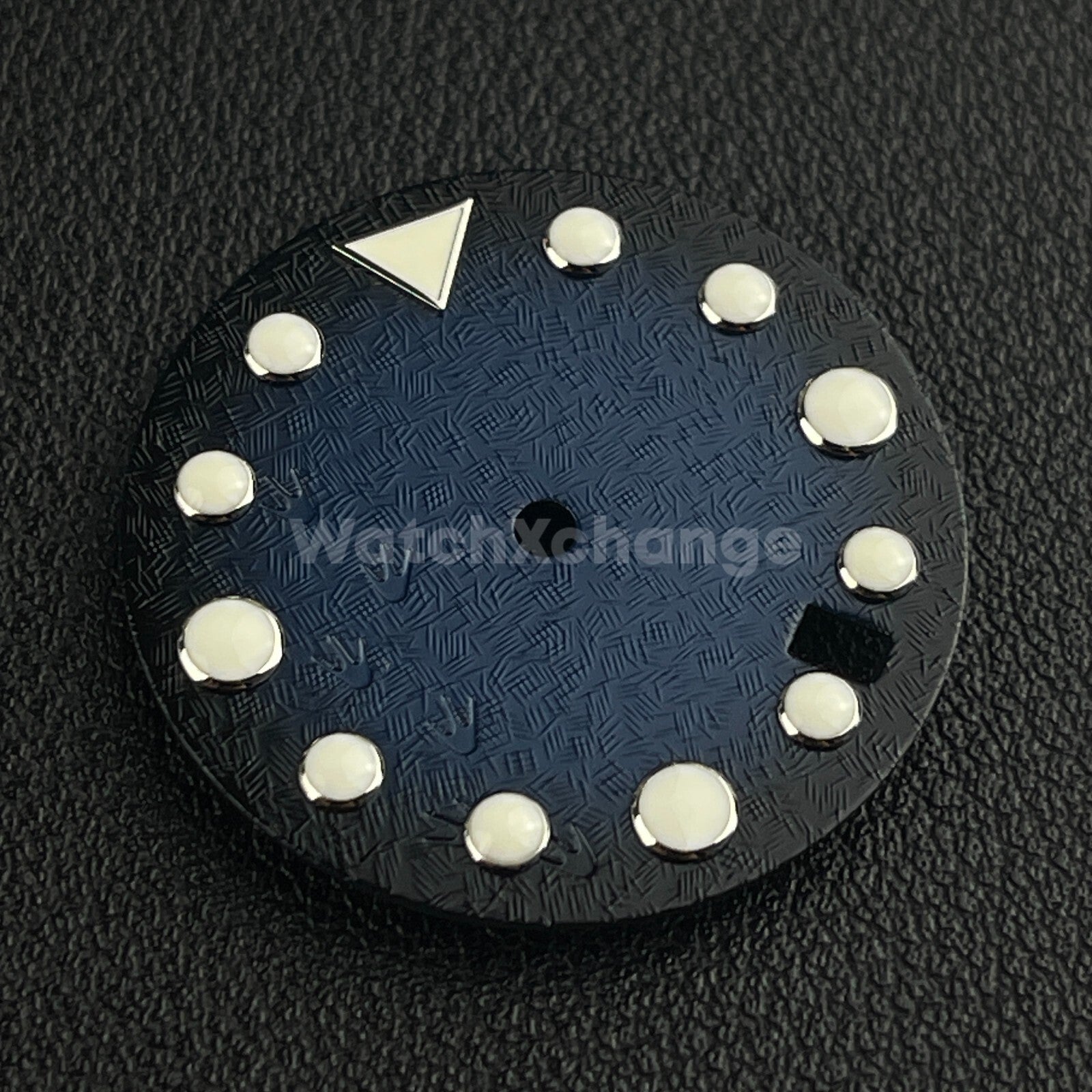 28.5mm Blue & White Watch Dial Face for SEIKO NH35 Movement