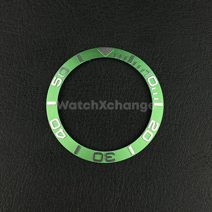 38mm Metal Aluminium Bezel insert For Divers Watch Rolex GMT Seiko SKX SRPD