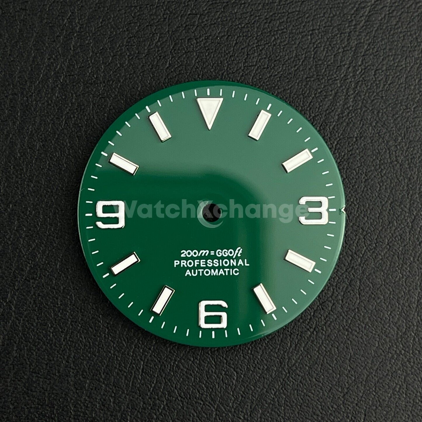 29mm Green Watch Dial for SEIKO NH35 NH36 Watch Movement Parts