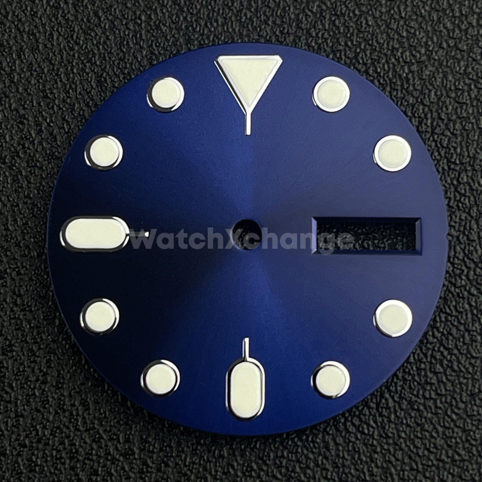 28.5mm Blue & White Watch Dial Face for SEIKO NH36 Movement