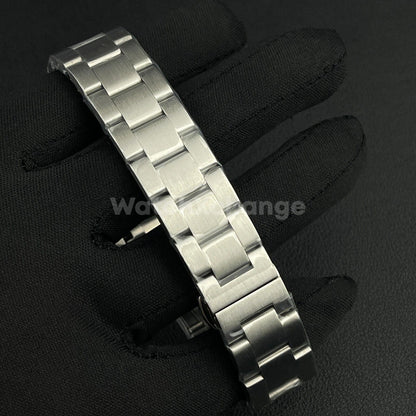 39mm Pilot Stainless Steel Sapphire Glass Mens Watch Case Fits NH34/NH35/NH36