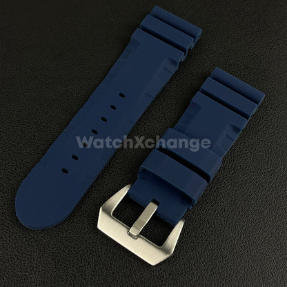 Waterproof Silicone Rubber Watch Strap Band For Panerai PAM 22mm 24mm 26mm