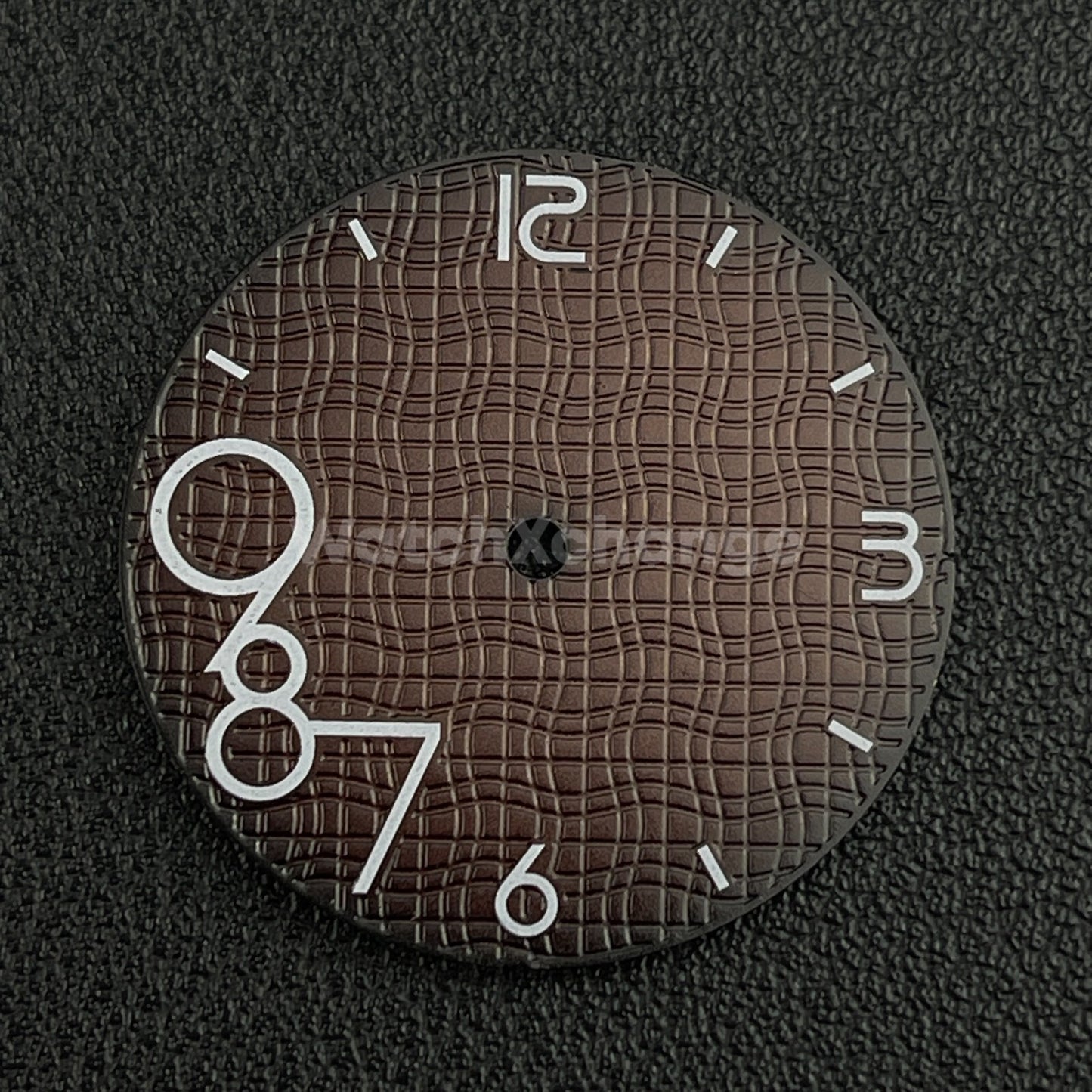 28.5mm Dark Brown Watch Dial Face For SL68 PC21 PC20 GL68 SP68 Quartz Movements