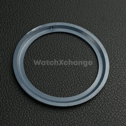 Blue & Orange Ceramic Bezel Insert 41.5mm for Rolex Seiko Mod Omega