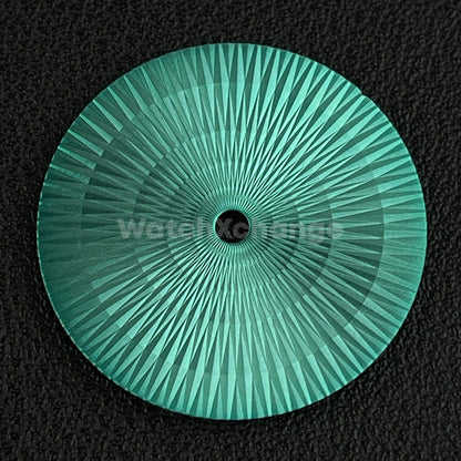 28.5mm Turquoise Radial Texture Watch Dial Face for SEIKO NH35 NH36 Movements