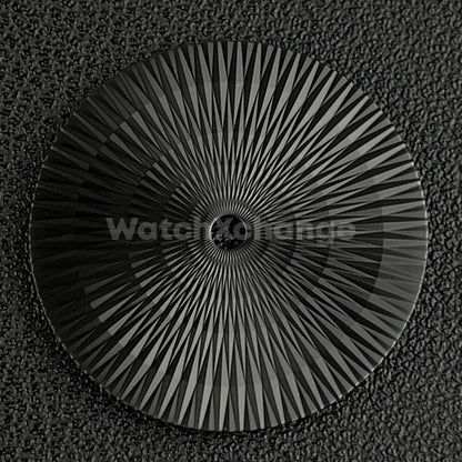 28.5mm Black Radial Texture Watch Dial Face for SEIKO NH35 NH36 Movements
