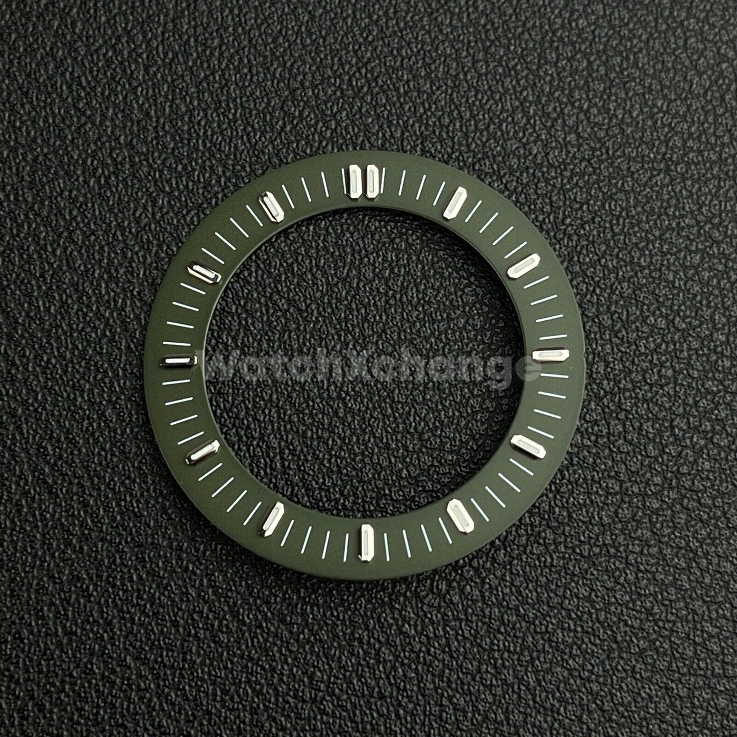 Green 31mm Skeleton Dial Face Fit For NH35 NH36 NH70 Movement Watch Part