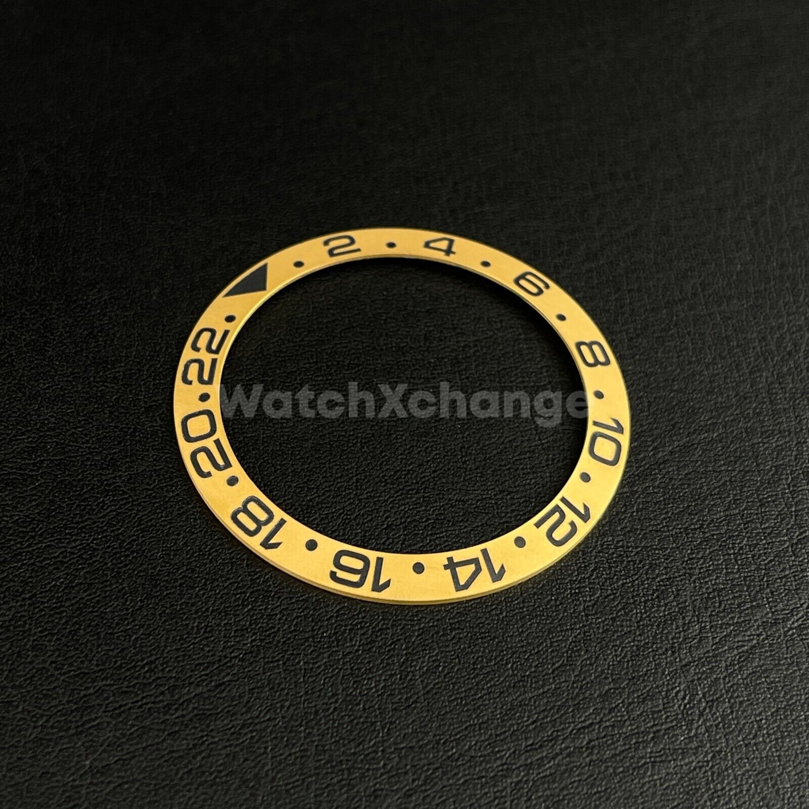 38mm Ceramic Bezel insert Black Gold For Rolex Seiko SKX SRPD