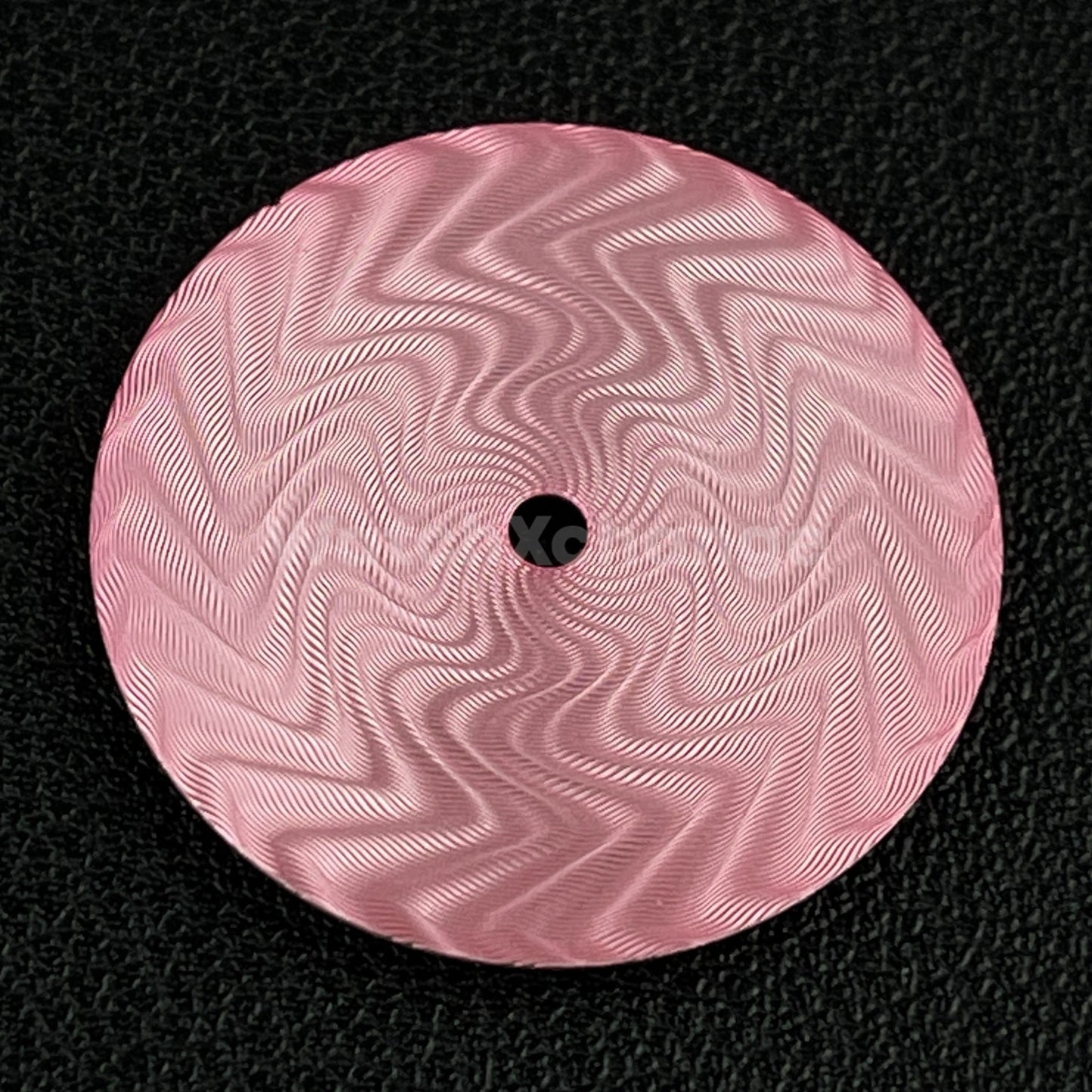 28.5mm Pink Water Ripple Texture Watch Dial Face for SEIKO NH35 Movements