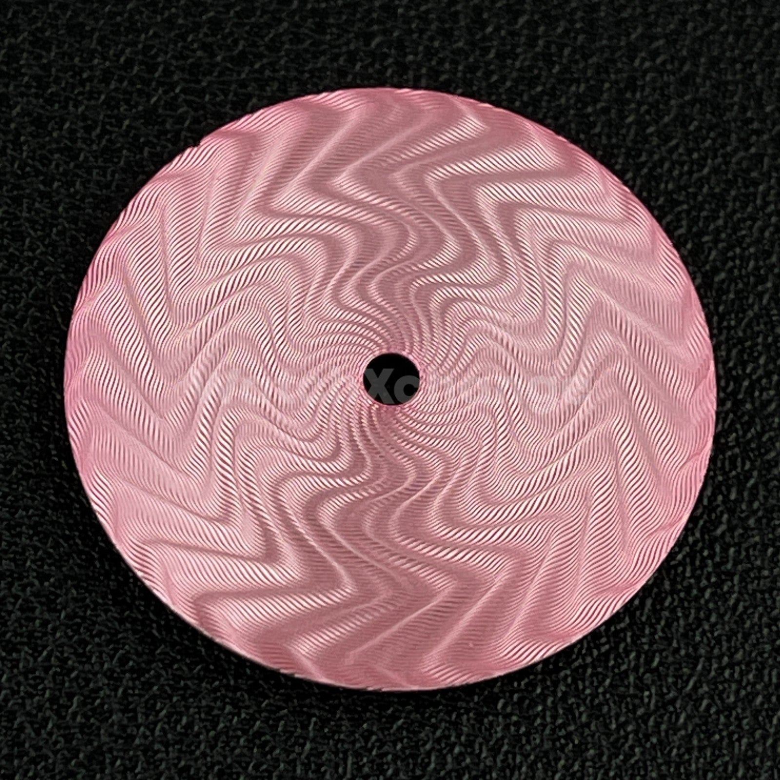 28.5mm Pink Water Ripple Texture Watch Dial Face for SEIKO NH35 Movements
