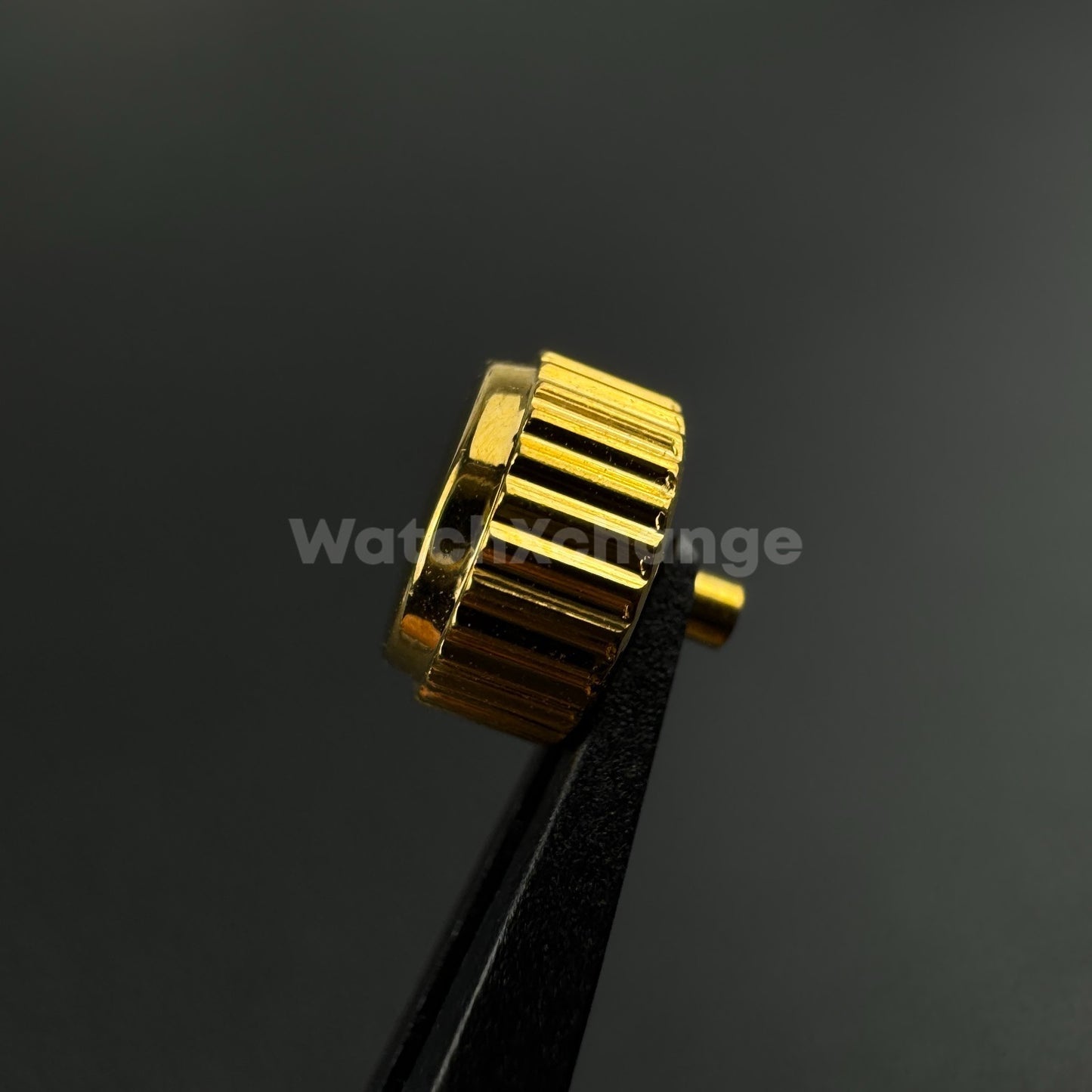 Gold Long Tube Replacement Watch Crown 2mm 2.5mm Hole Diameter 3mm - 8mm Head