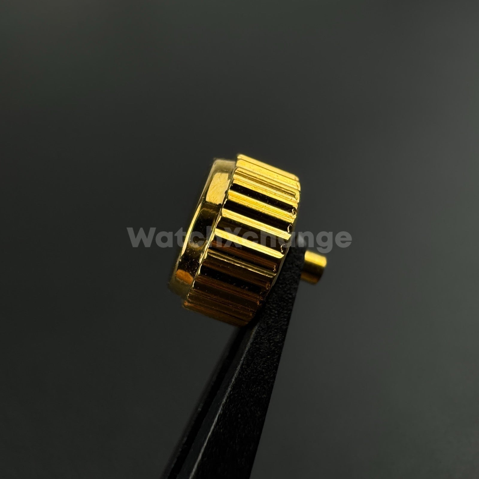 Gold Long Tube Replacement Watch Crown 2mm 2.5mm Hole Diameter 3mm - 8mm Head
