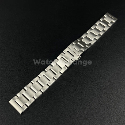 Universal Watch Strap Metal Stainless Steel Band Bracelet Silver 18mm-26mm