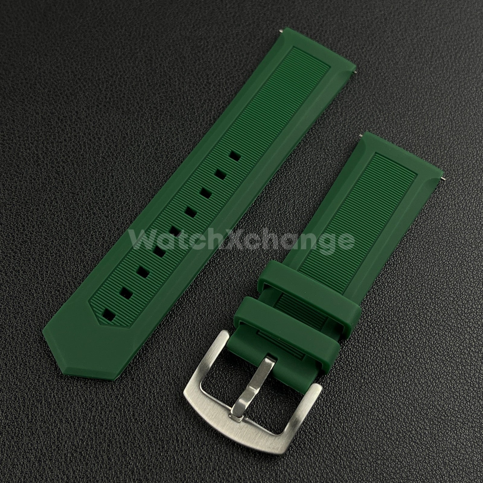 Green Silicone Watch Strap For TAG HEUER F1 Rubber 18 20mm 22mm 24mm Wrist Band