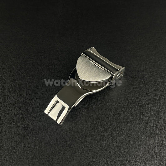 18mm Deployment Folding Clasp For Tudor, Stainless Steel For Leather Watch Strap