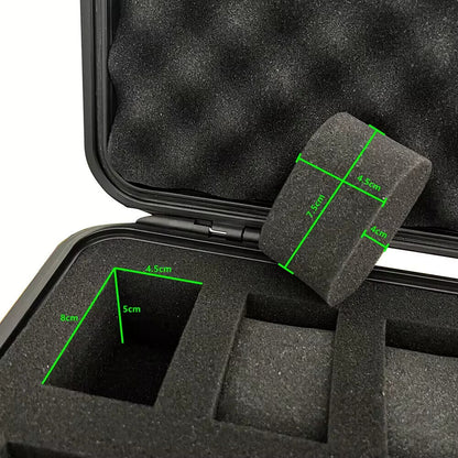 10 Watch Storage Case Shock Proof Travel Resistant Lock Lockable Waterproof