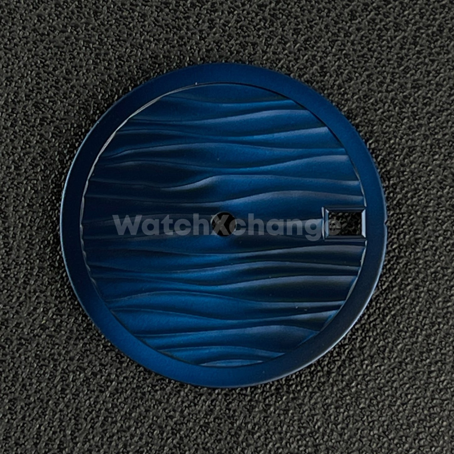 28.5mm Blue Wave Texture Watch Dial Face for SEIKO NH35 NH36 Movements Parts